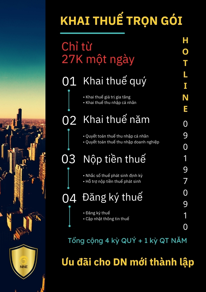 BẢNG GIÁ KÊ KHAI THUẾ TRỌN GÓI CHO SME BẢNG GIÁ KÊ KHAI THUẾ TRỌN GÓI CHO SME